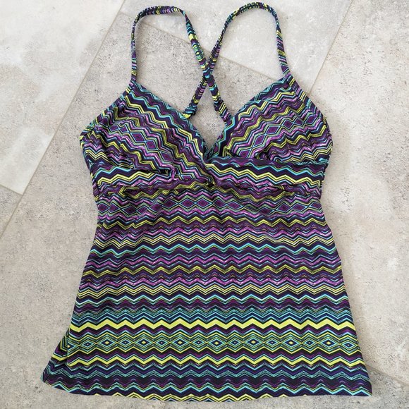 Athleta Twist Tankini Top 34B/CT and Bottoms - Swimsuit - Picture 2 of 14